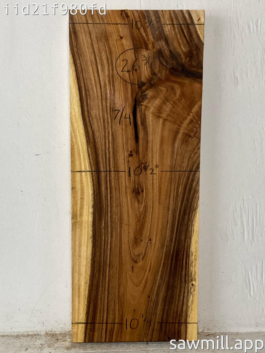 1.75" x 10" x 26" Monkeypod