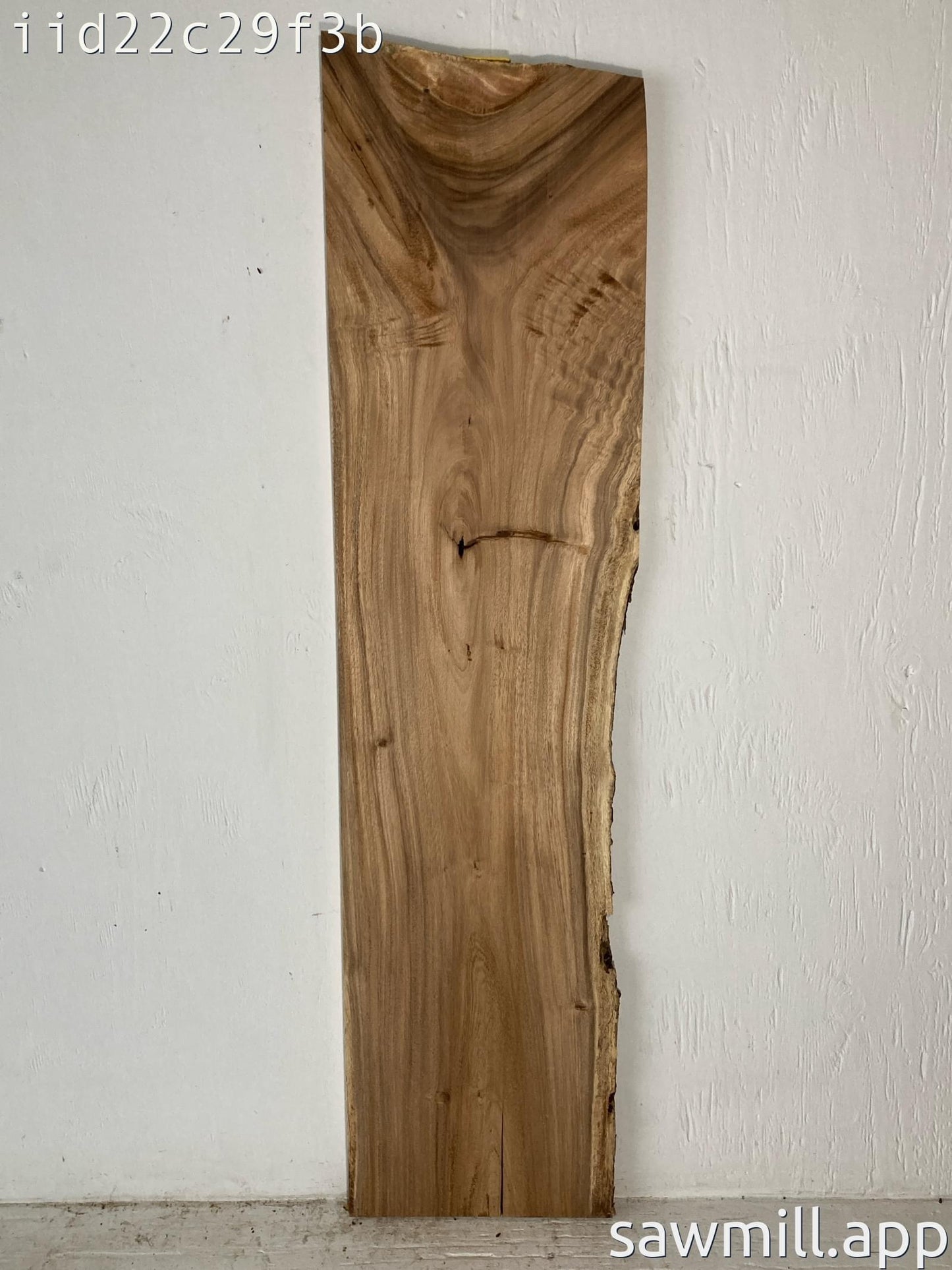 0.75" x 13" x 52" Monkeypod