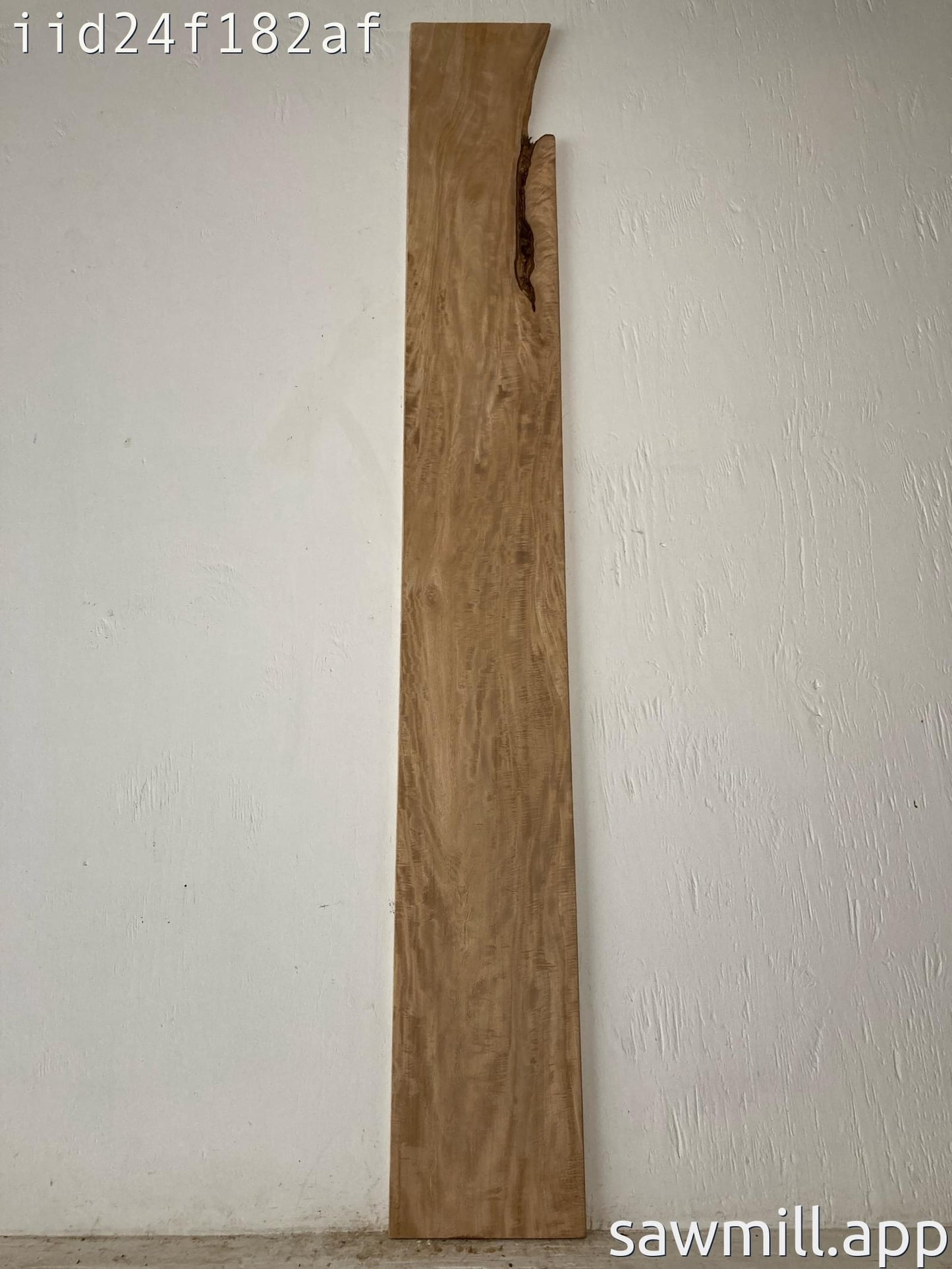 0.75" x 9" x 72" Fiddle Wood