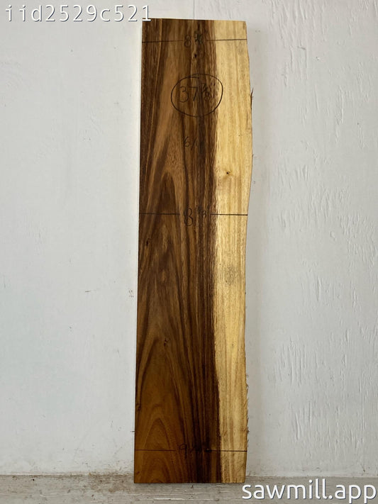 1.5" x 9" x 37" Monkeypod