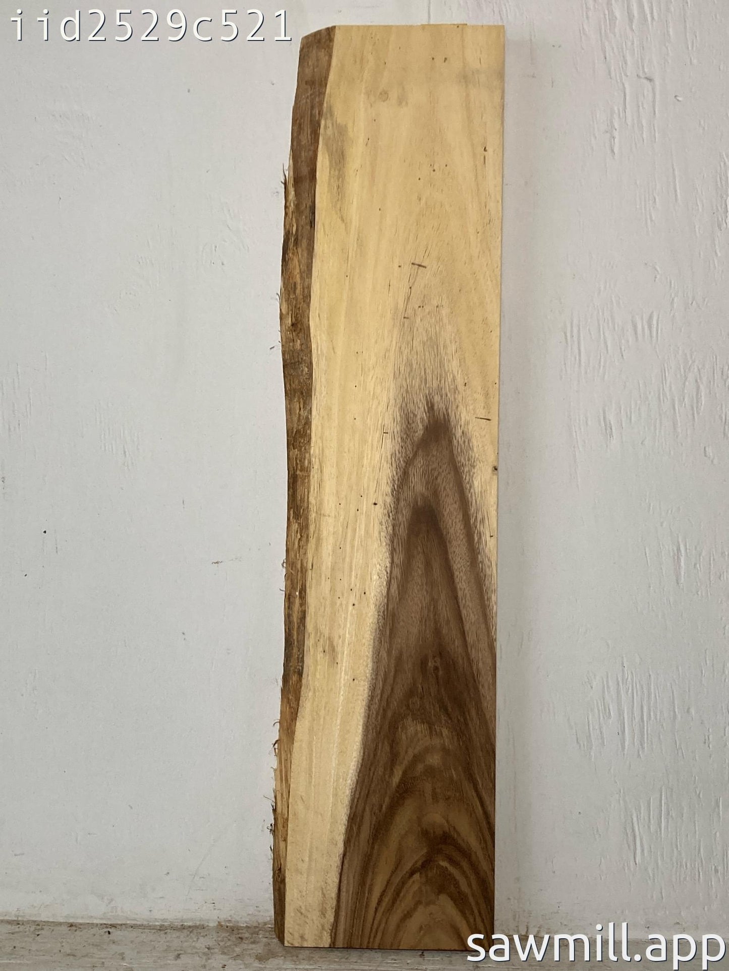 1.5" x 9" x 37" Monkeypod