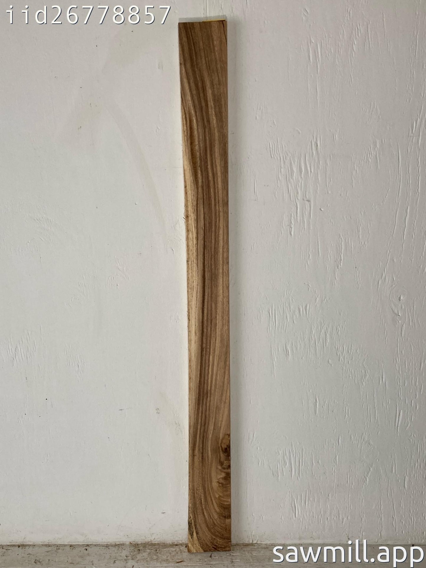 1" x 4" x 51" Monkeypod