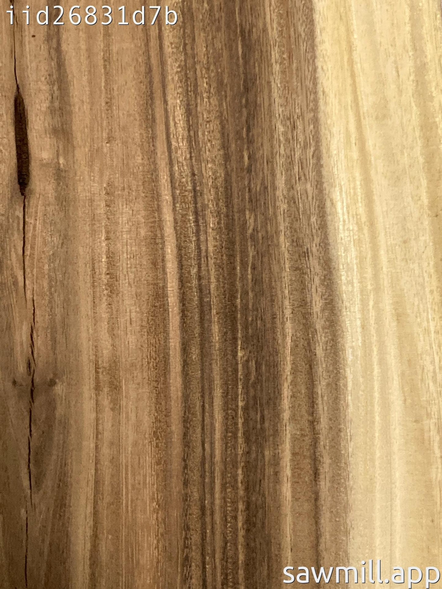 1.5" x 10" x 38" Monkeypod