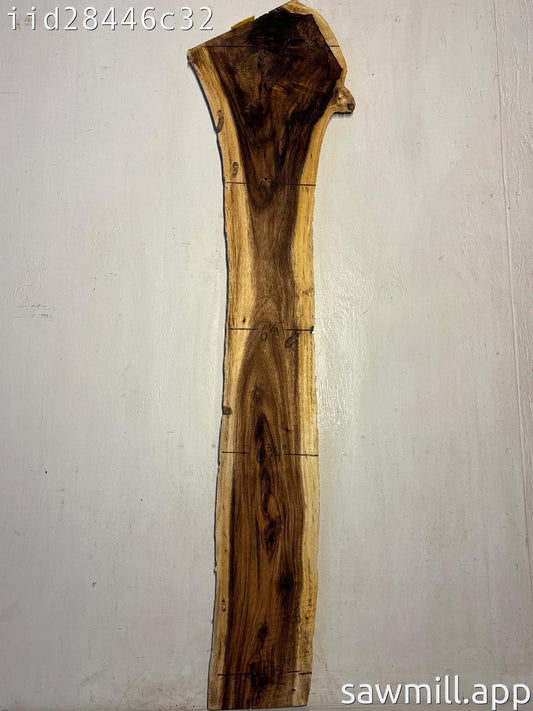 0.75" x 11" x 45" Monkeypod