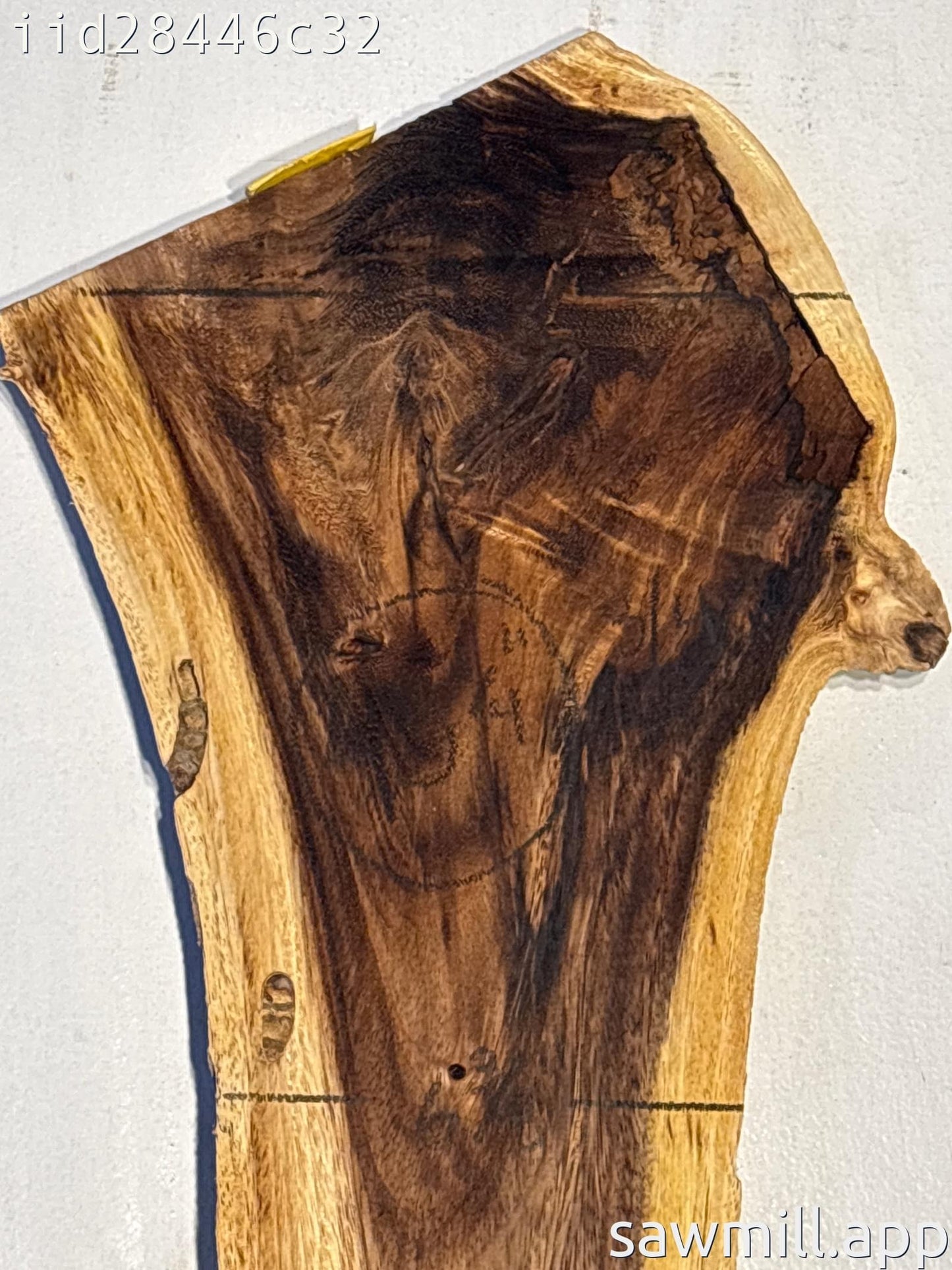 0.75" x 11" x 45" Monkeypod