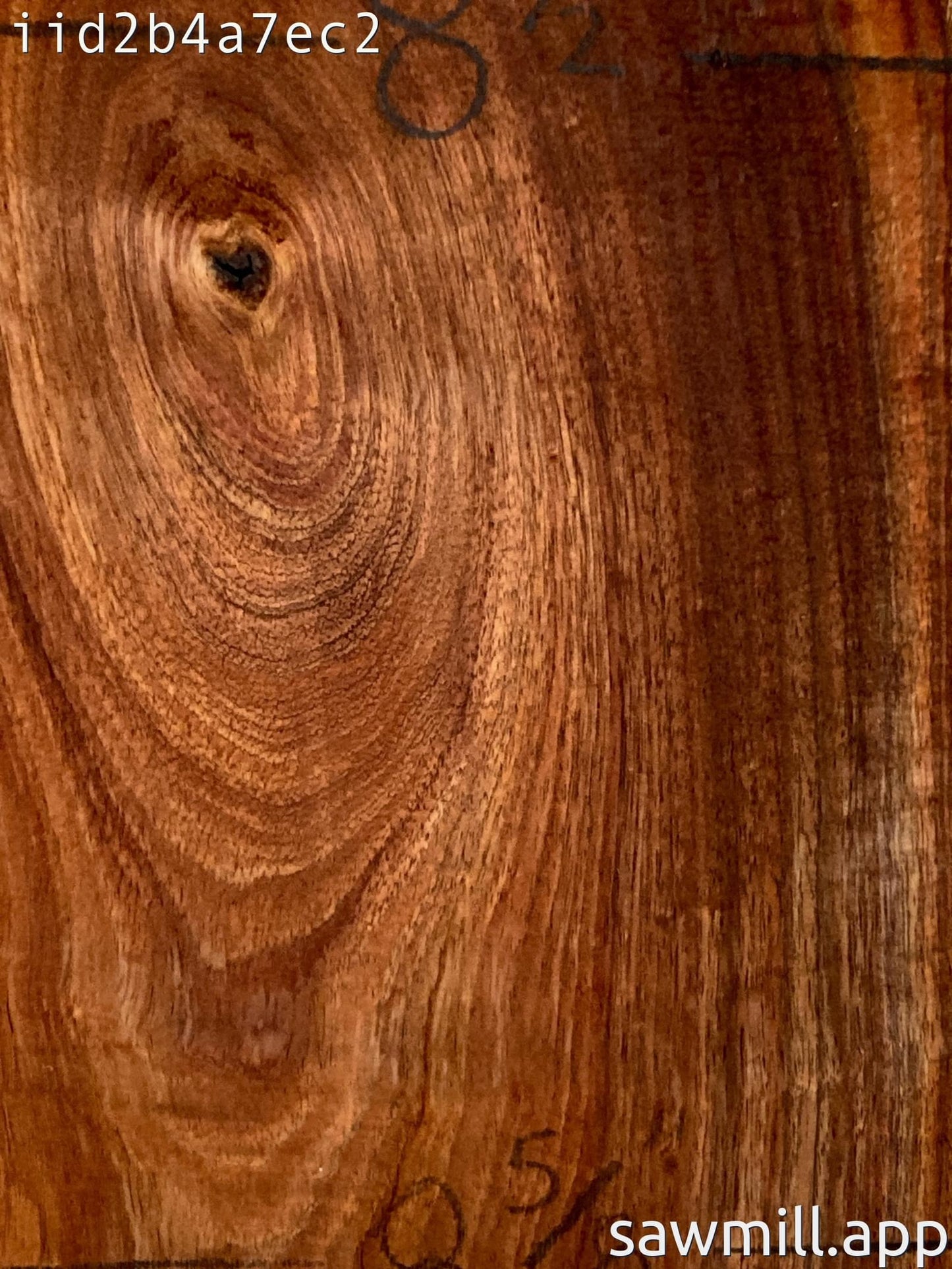 1.5" x 8" x 20" Koa