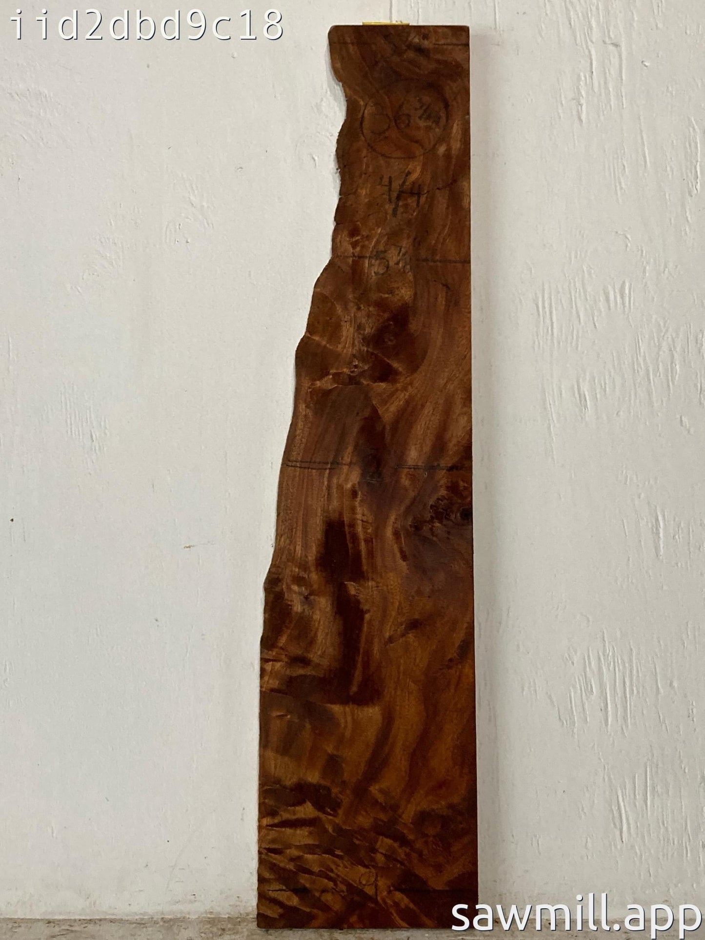 1" x 9" x 36" False Kamani