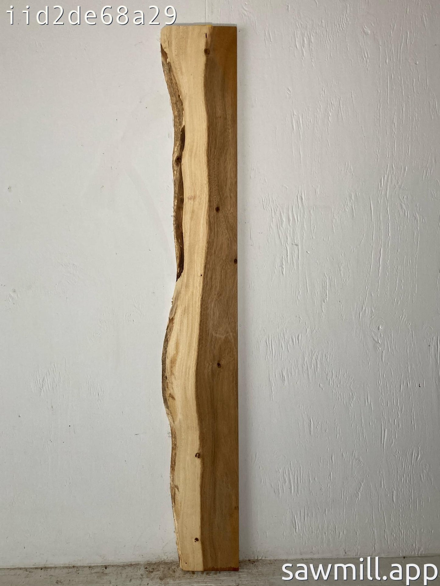 1" x 7" x 58" Monkeypod