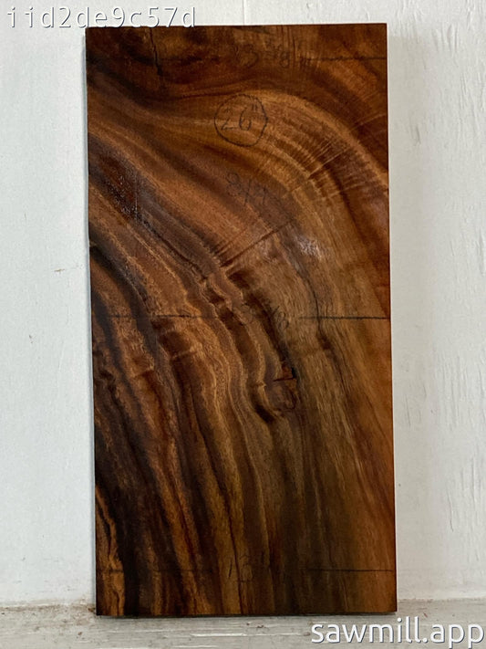 2" x 13" x 26" Monkeypod