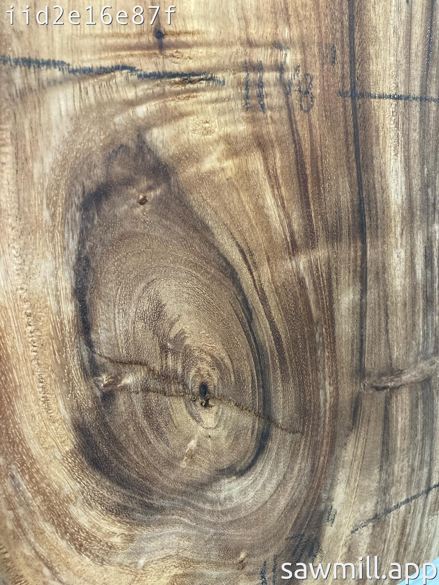 1.75" x 11" x 24" Monkeypod