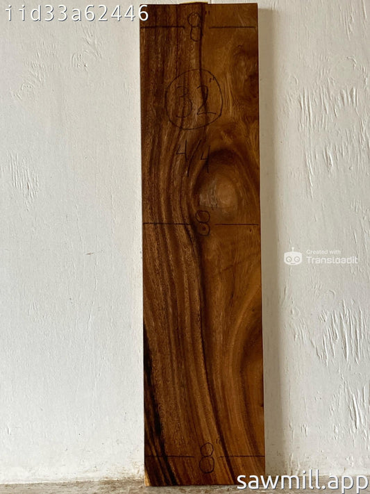1" x 8" x 32" Hawaiian Monkeypod