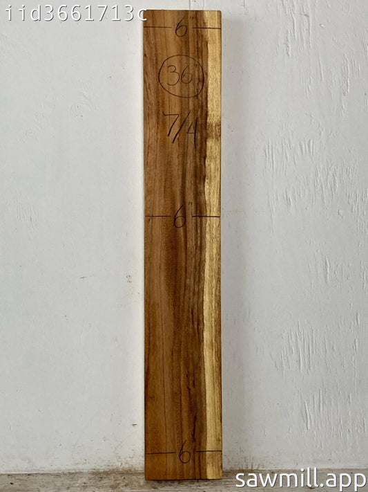 1.75" x 6" x 36" Hawaiian Monkeypod