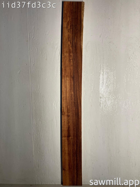 1" x 5" x 47" Chocolate Albizia