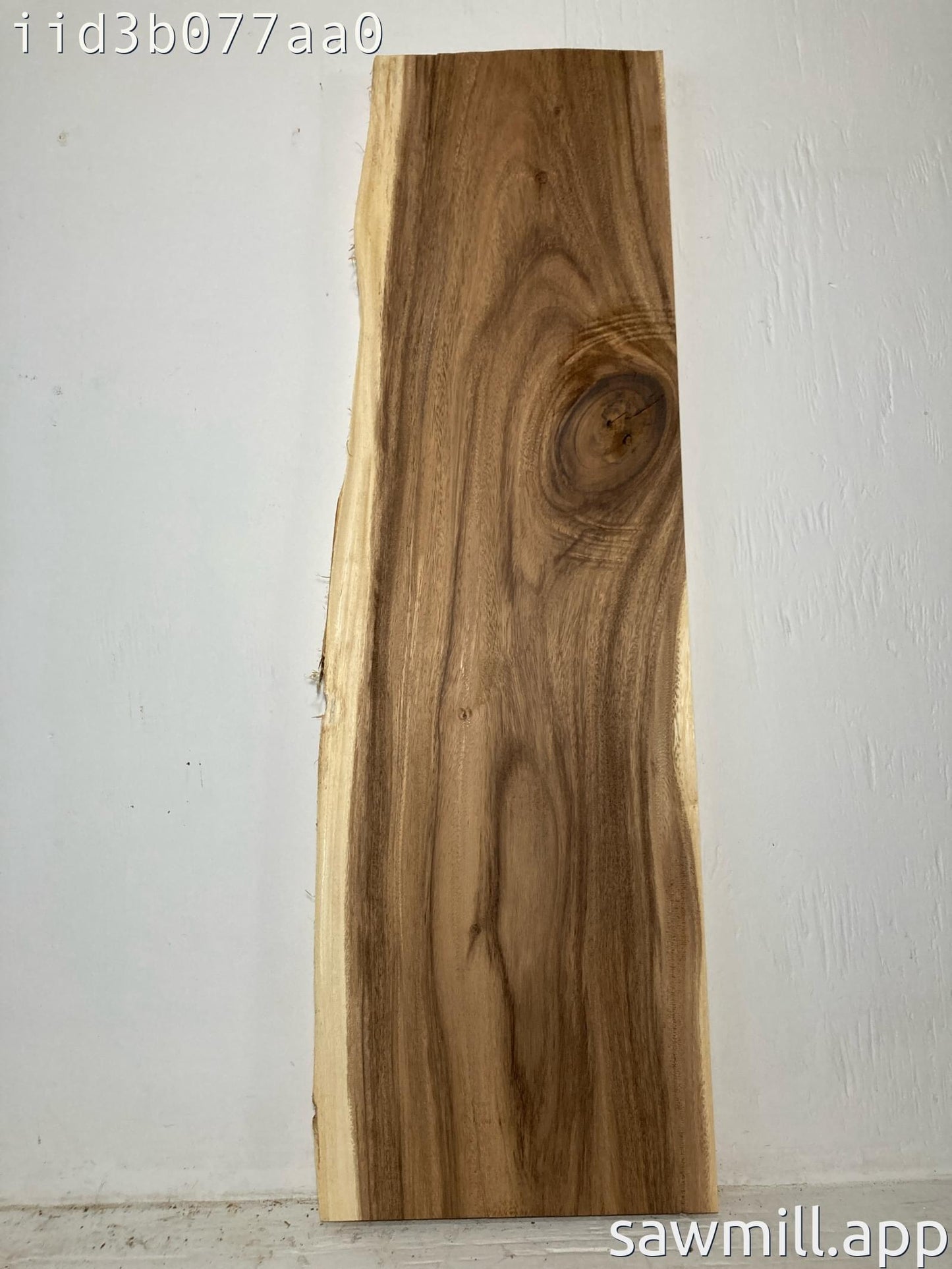 1.5" x 13" x 44" Monkeypod