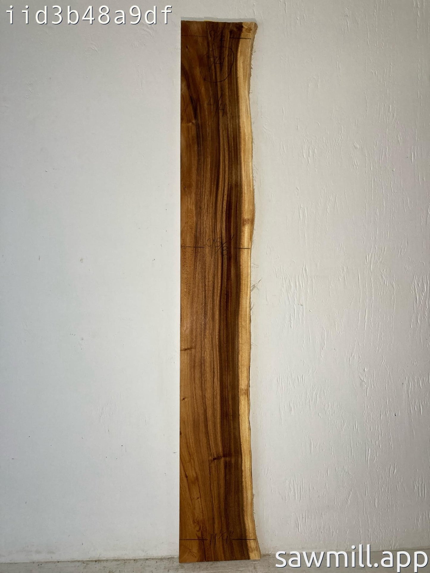 1" x 11" x 74" Monkeypod