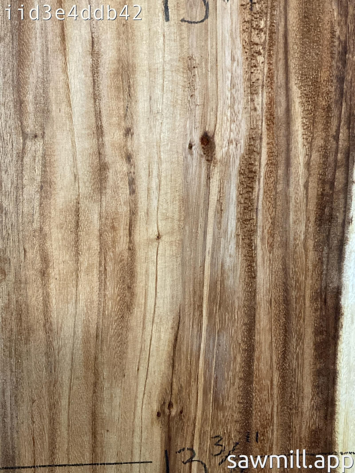 1.75" x 15" x 34" Monkeypod