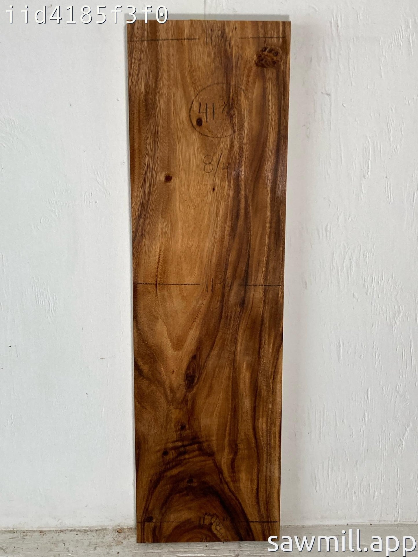 2" x 11" x 41" Monkeypod