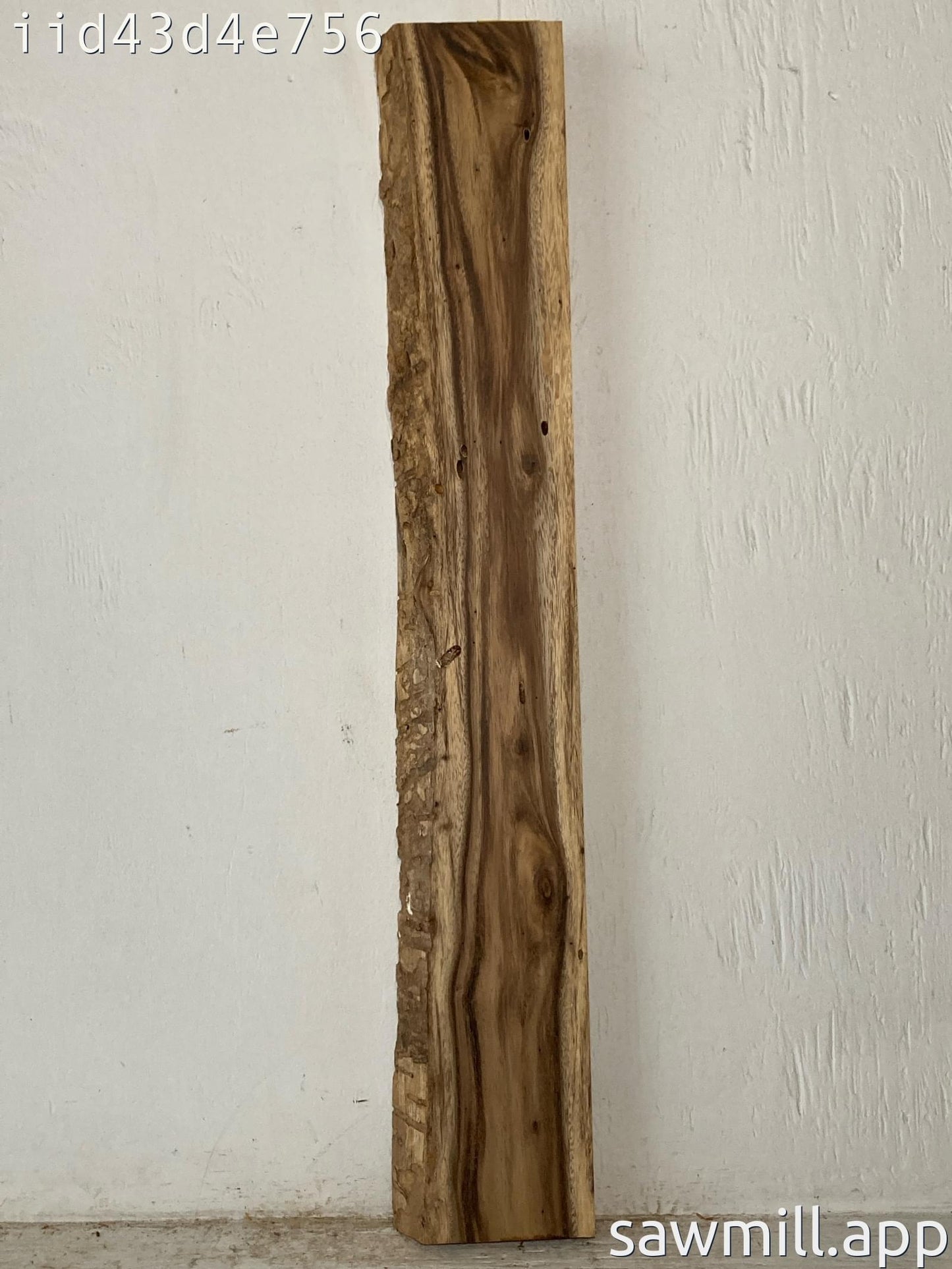1.75" x 6" x 37" Monkeypod