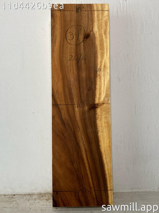 5" x 10" x 34" Monkeypod