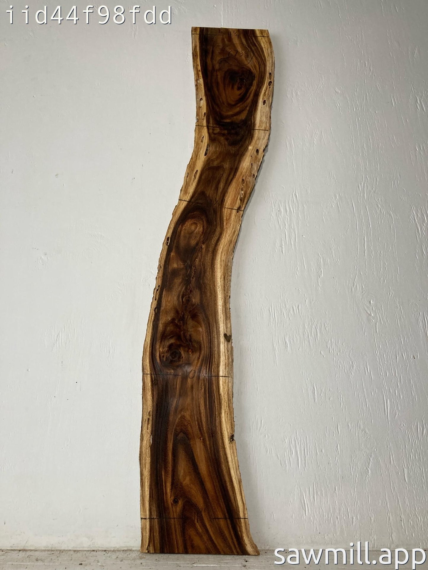 1" x 11" x 67" Monkeypod