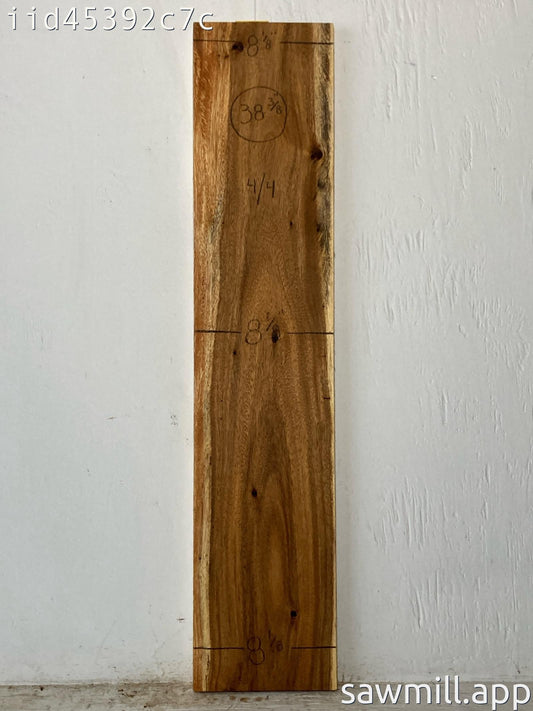 1" x 8" x 38" Monkeypod