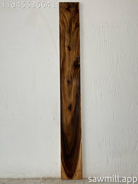 0.75" x 5" x 47" Monkeypod