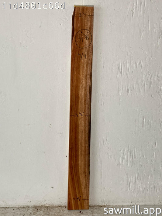 1" x 3" x 34" Koa