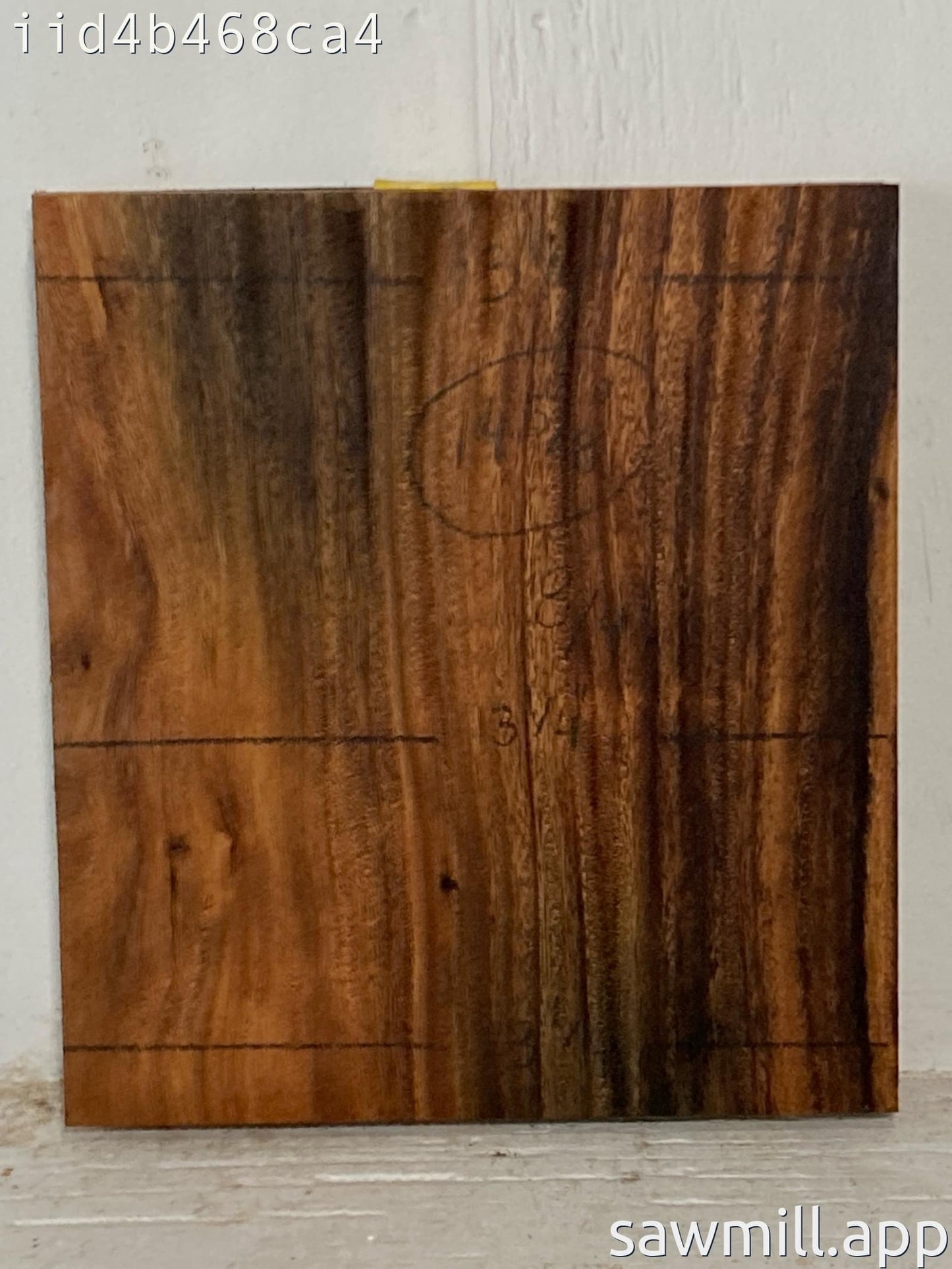 2" x 13" x 14" Monkeypod