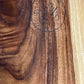 1.5" x 11" x 41" Monkeypod