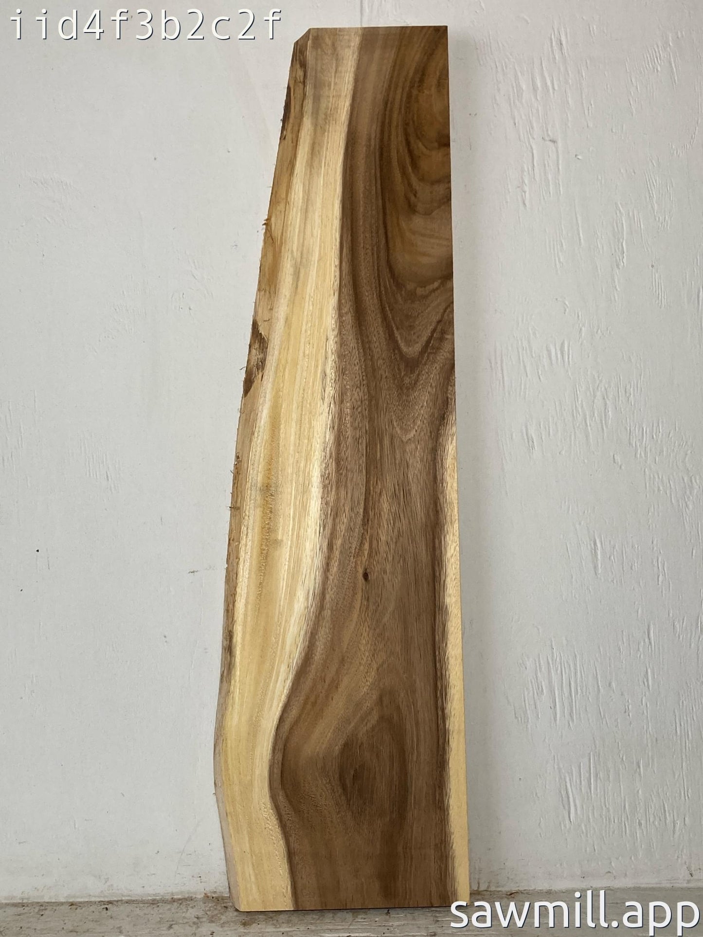 1.5" x 11" x 41" Monkeypod