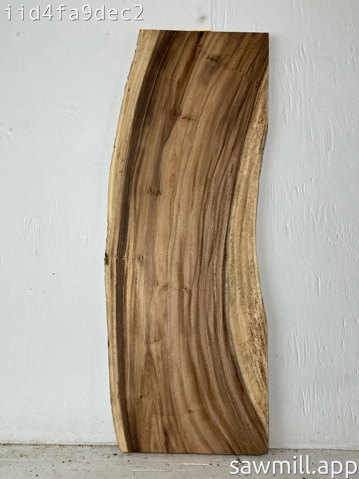 0.75" x 14" x 42" Monkeypod