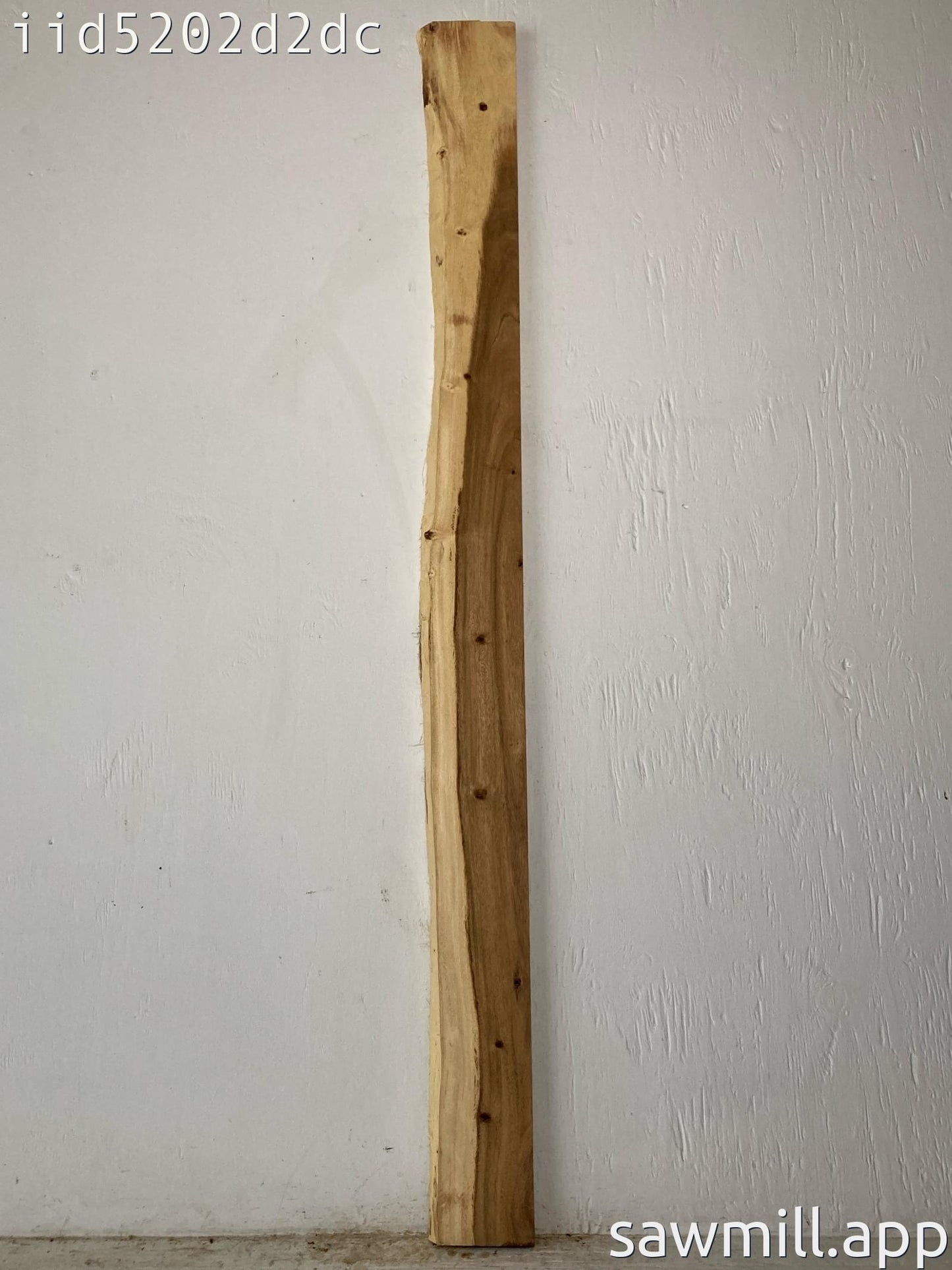 1" x 5" x 64" Monkeypod