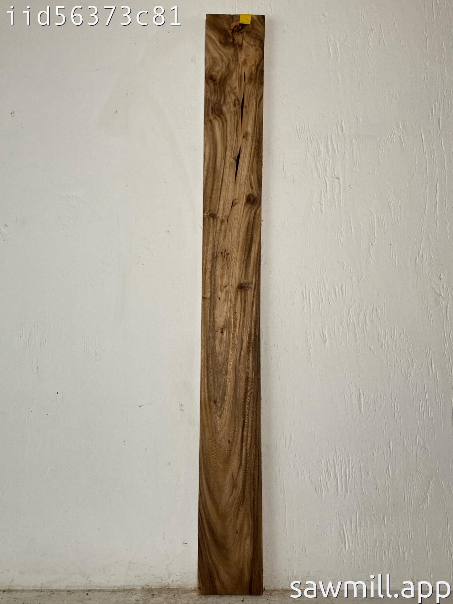 0.75" x 5" x 52" Monkeypod