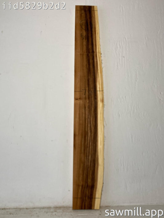 1.5" x 7" x 49" Monkeypod