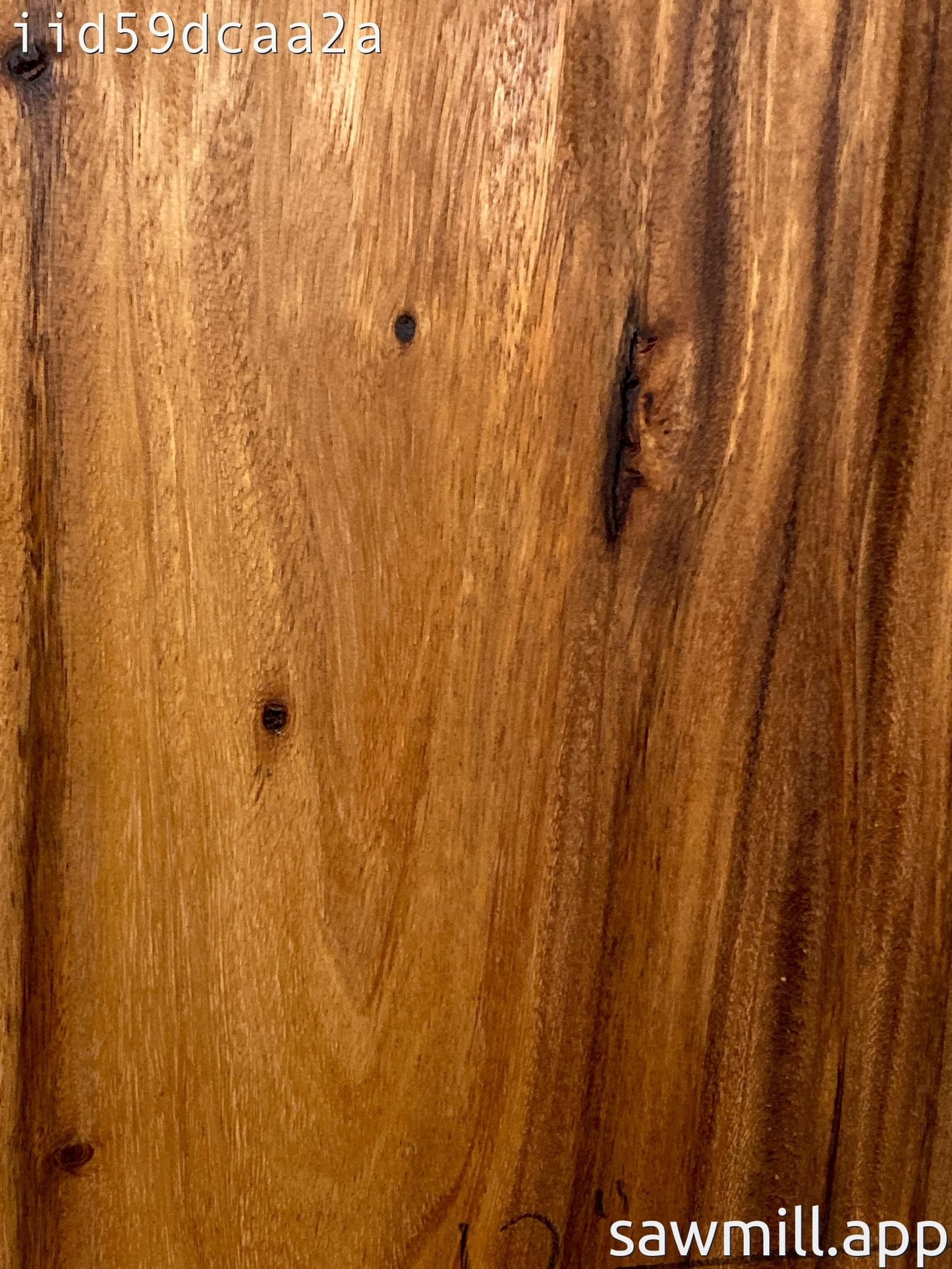 2" x 12" x 56" Monkeypod