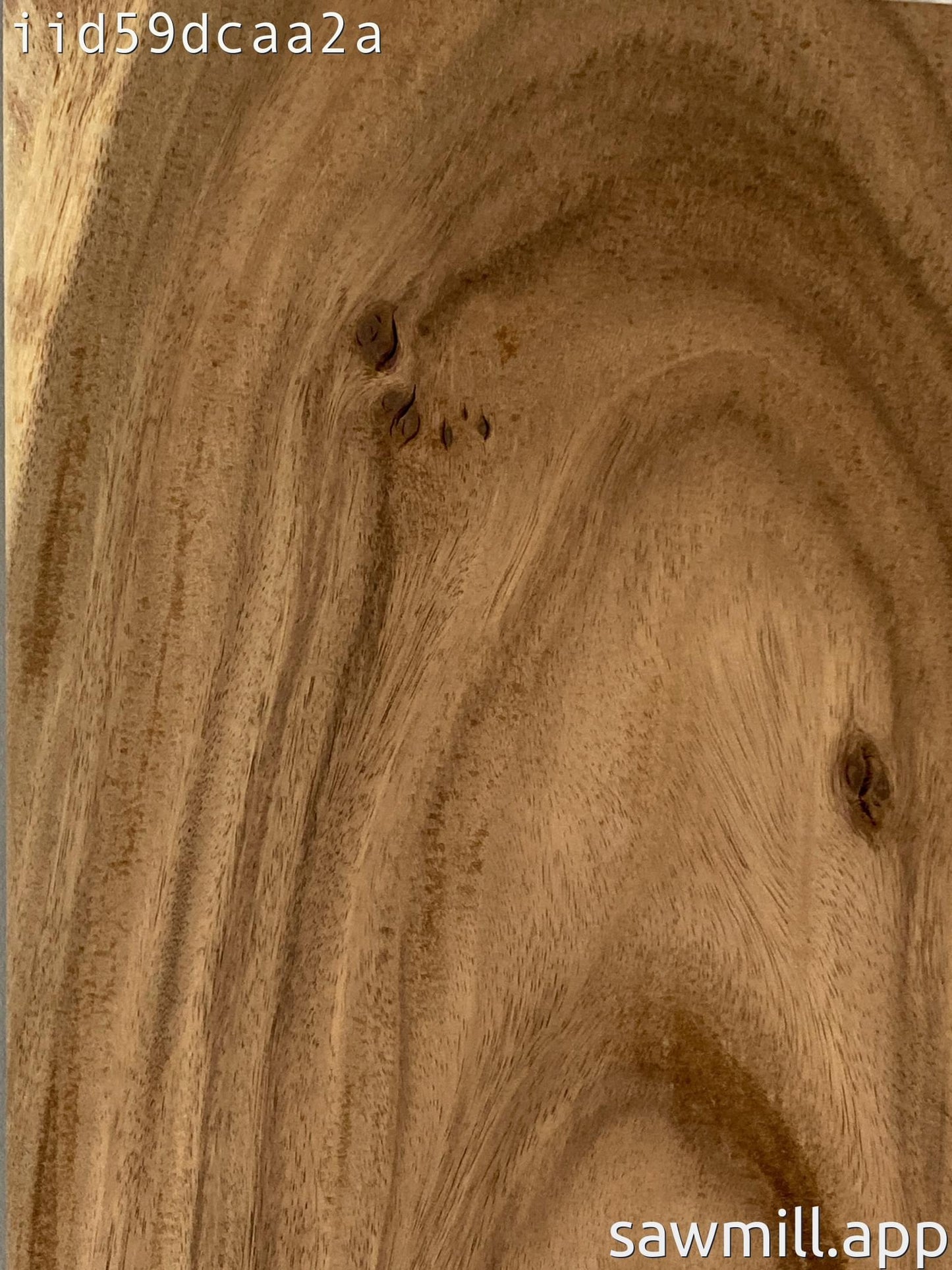 2" x 12" x 56" Monkeypod