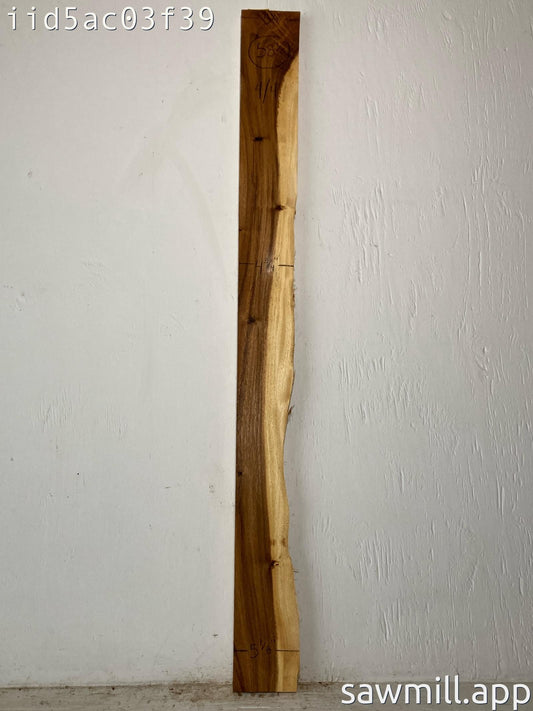 1" x 5" x 58" Monkeypod