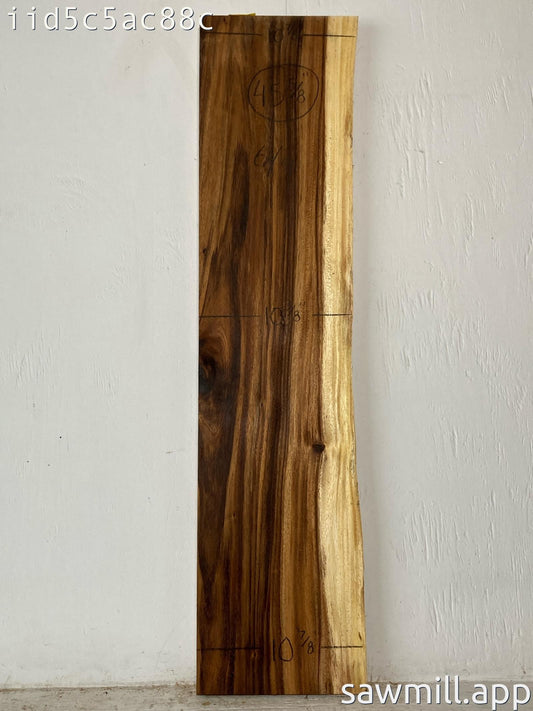1.5" x 10" x 45" Monkeypod