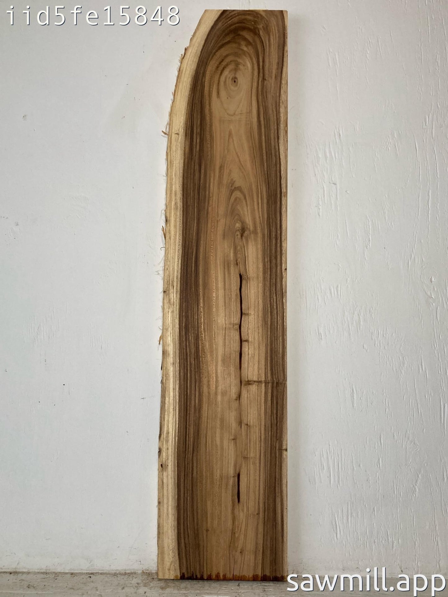 1.25" x 11" x 53" Monkeypod