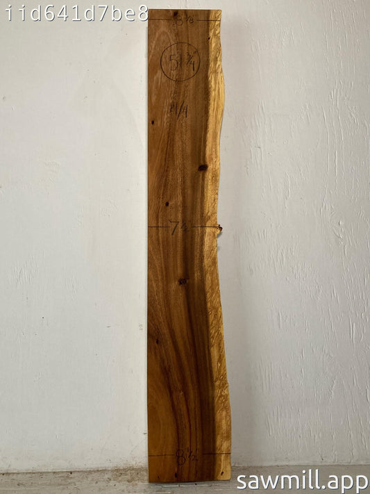 3.5" x 8" x 51" Monkeypod