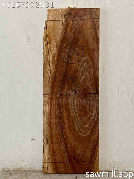 0.75" x 6" x 18" Koa
