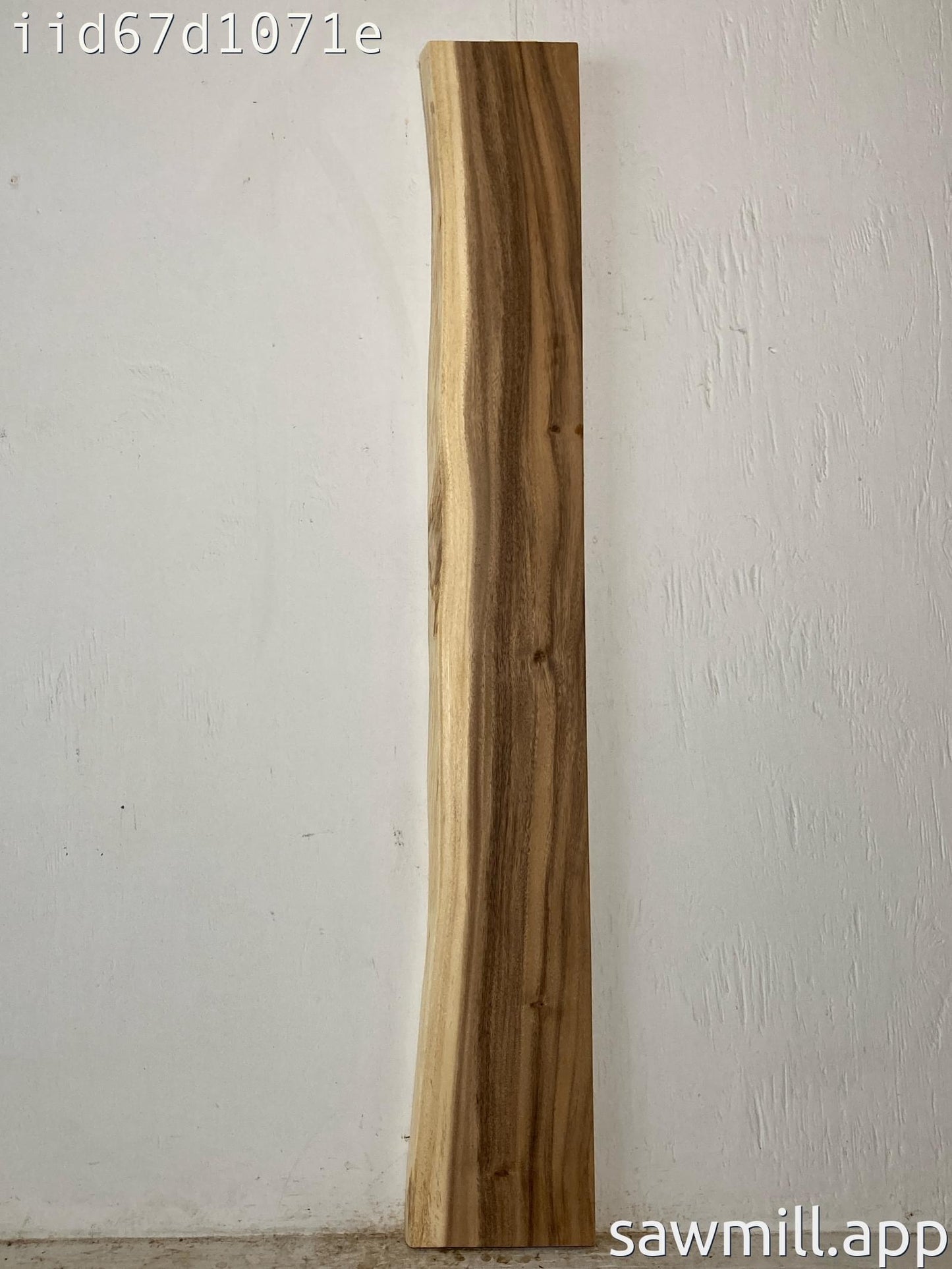 1.25" x 7" x 48" Monkeypod
