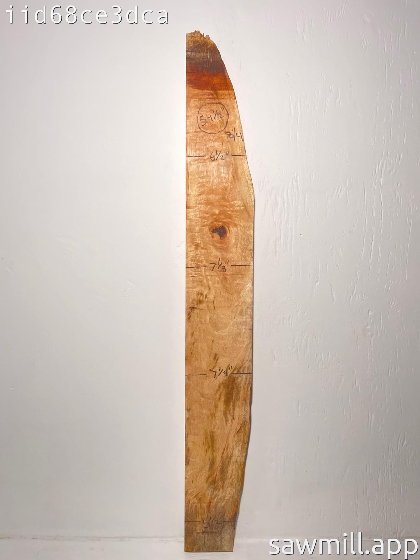 2" x 7" x 54" Mango