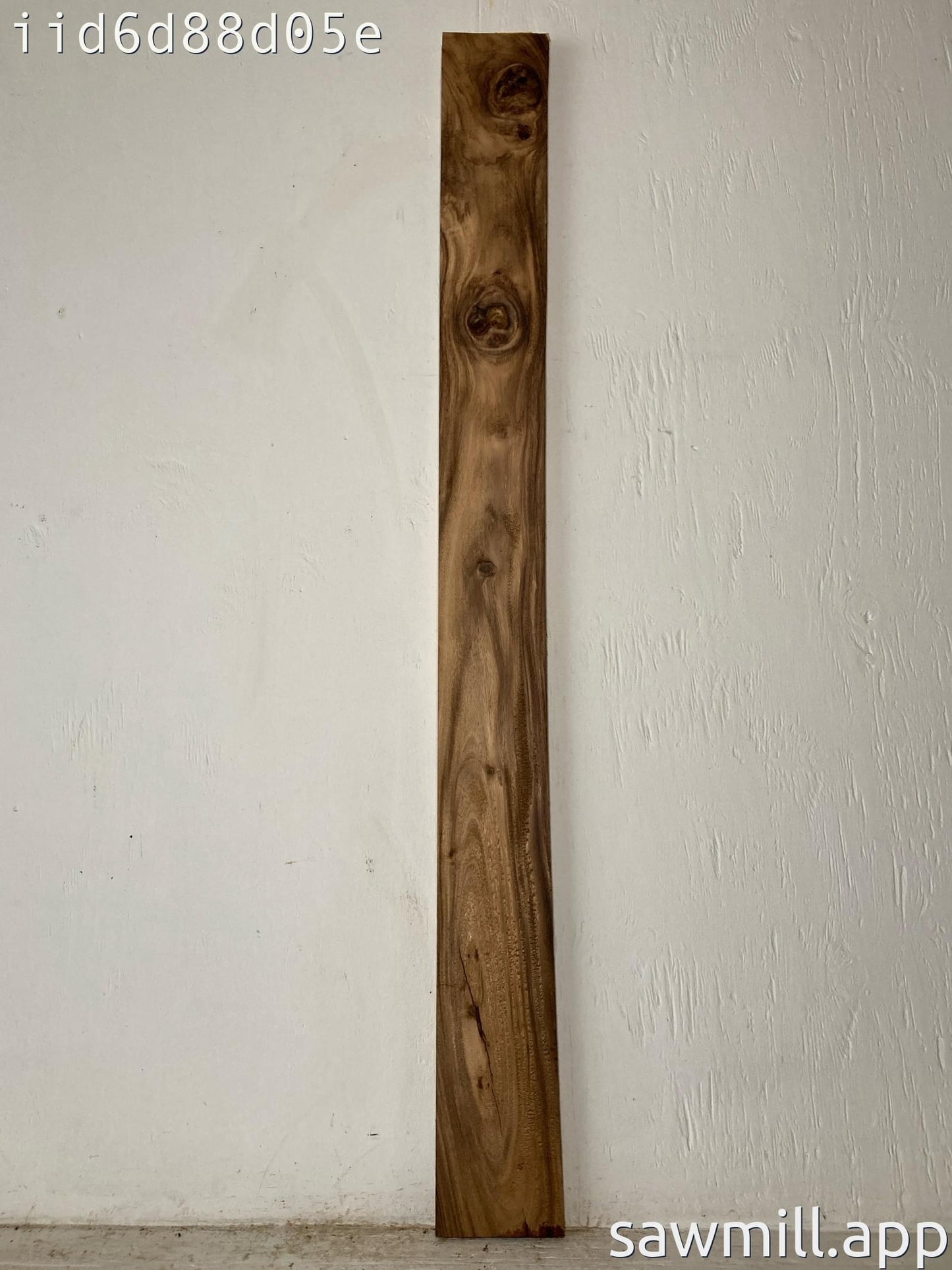 1" x 5" x 57" Monkeypod
