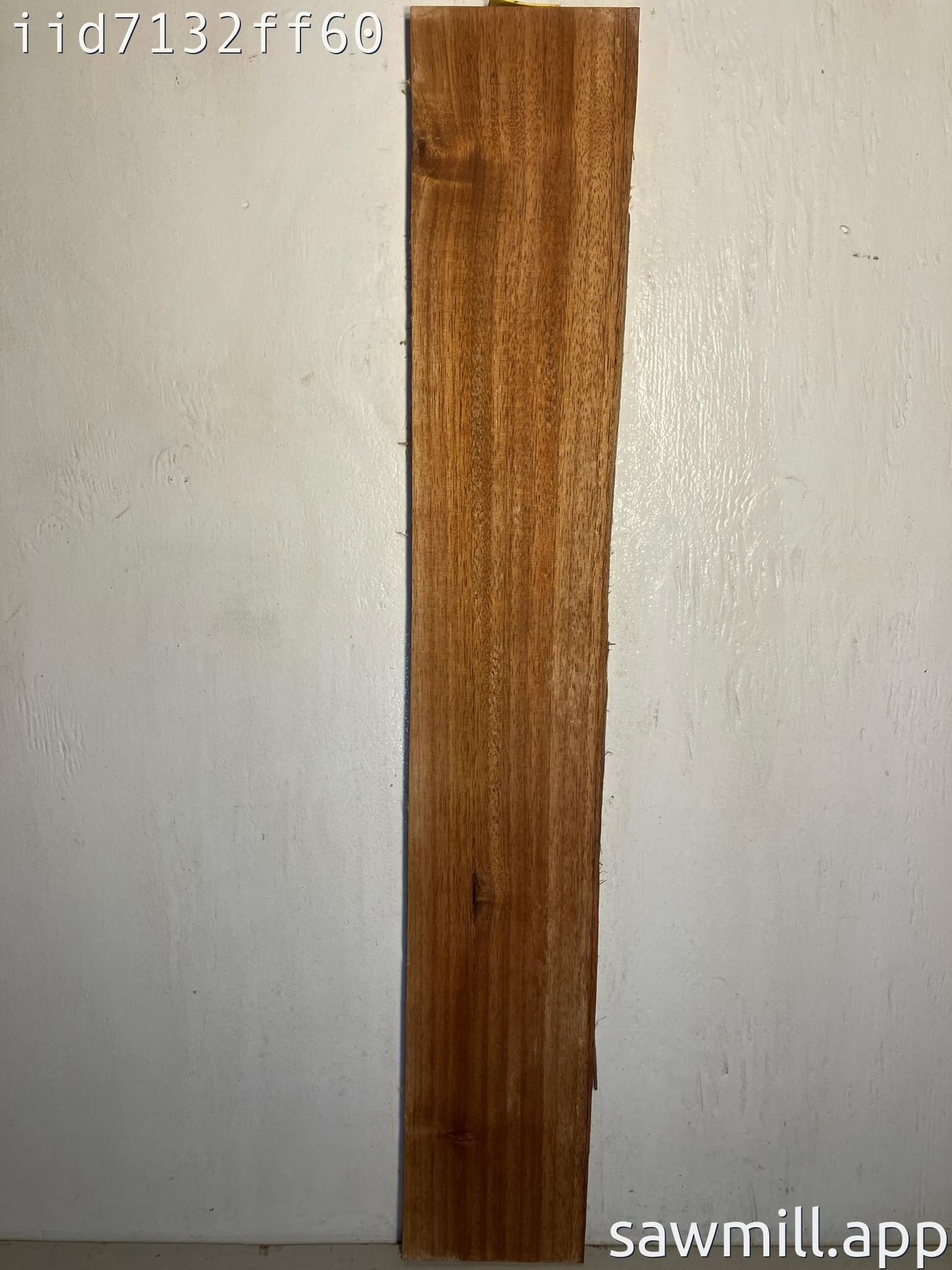 1" x 6" x 37" Albizia