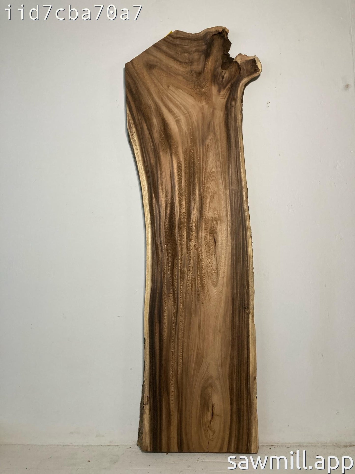 1.5" x 15" x 47" Monkeypod