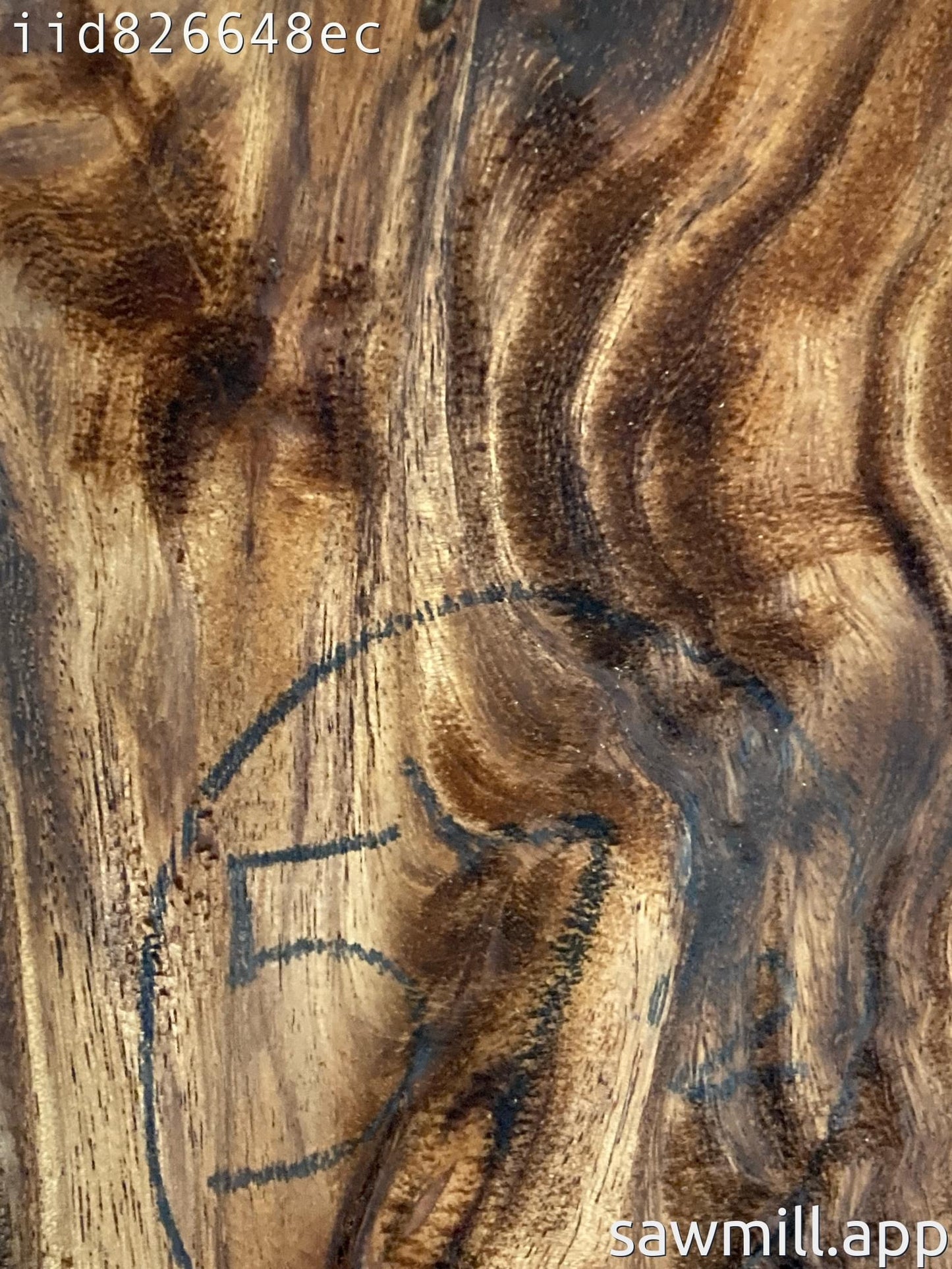 1" x 5" x 57" Monkeypod