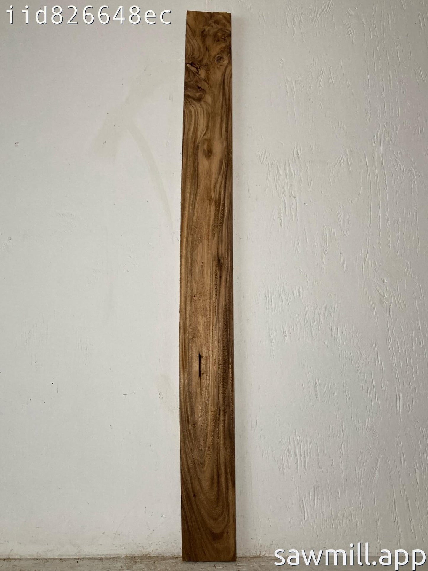 1" x 5" x 57" Monkeypod