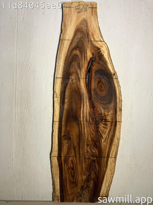 1" x 12" x 35" Monkeypod
