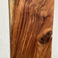 0.75" x 5" x 10" Chocolate Albizia